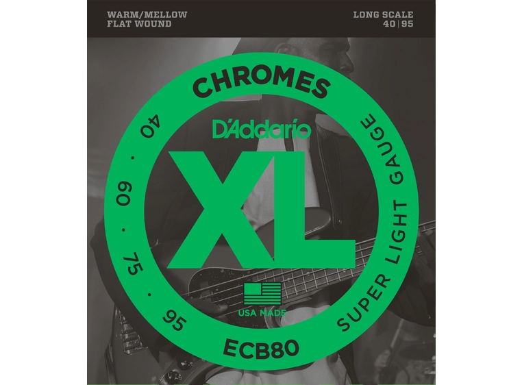 D'Addario ECB80 Chromes Bass (040-095) 